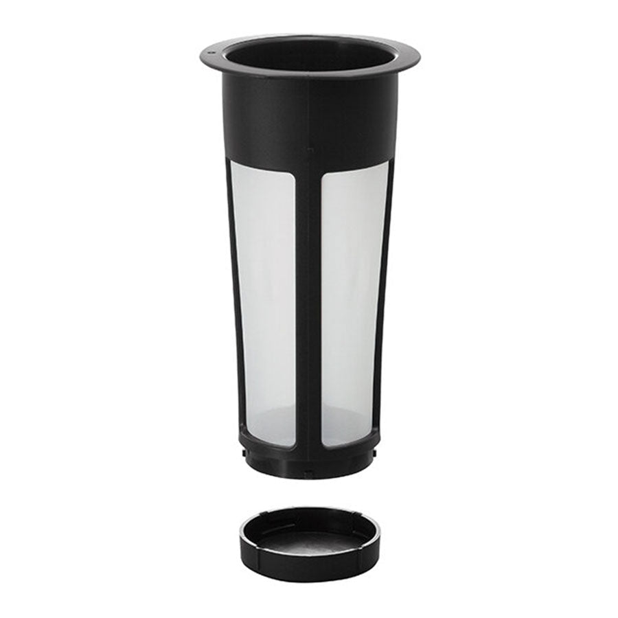 Hario Cold Brew Kaffeebereiter Mizudashi Coffee Pot 1l schwarz, Filter