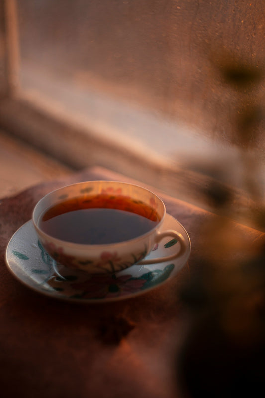kaffee oder tee tasse
