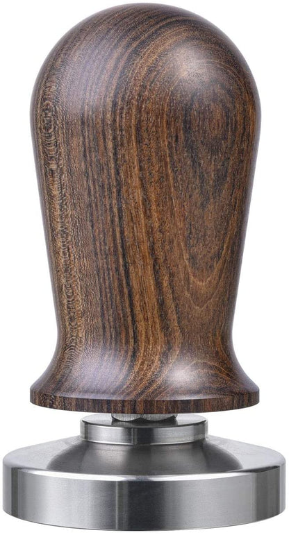 Tamper Set druckregulierend mit Anpressdruck von ca. 14kg durch integrierte Feder - 51 + 58 mm