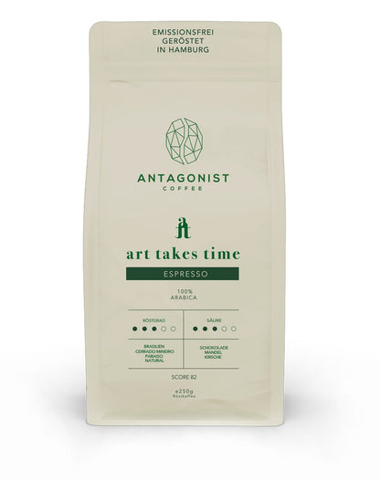 Espresso art takes time, Schokolade – Mandel – Kirsche - ideal für Milchgetränke