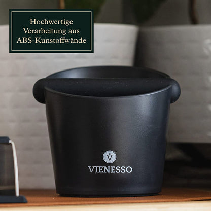 Abschlagbox zum Kaffeesatz abschlagen - Abschlagbehälter mit abnehmbarer Aklopfstange