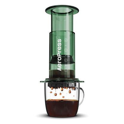 AeroPress Clear Kaffeebereiter Clear Green