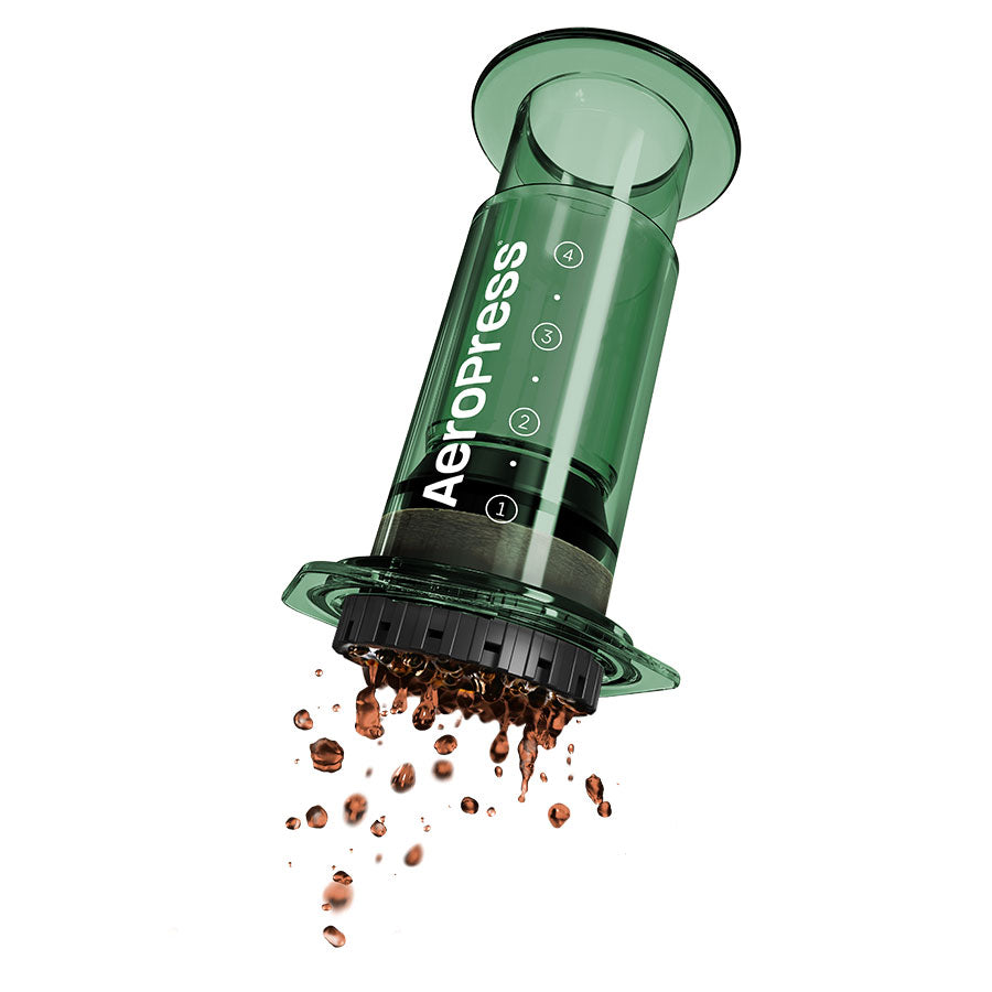 AeroPress Clear Kaffeebereiter Clear Green