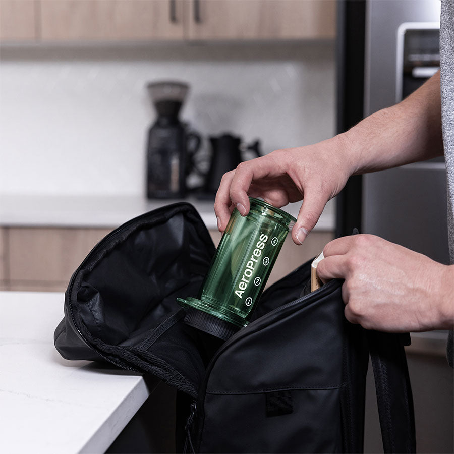 AeroPress Clear Kaffeebereiter Clear Green