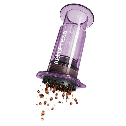 AeroPress Clear Kaffeebereiter Clear Purple