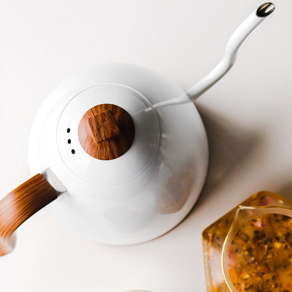Brewista Artisan Gooseneck Kettle Pearl White/White Base