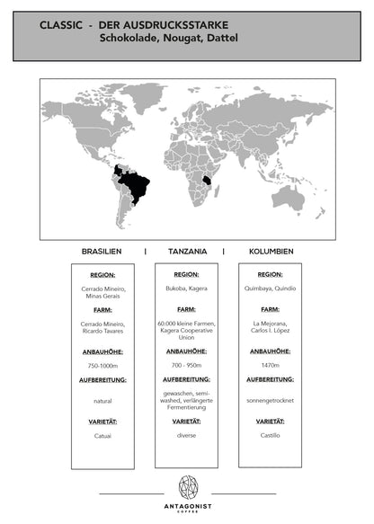 Espresso Blend Classic - Klassischer Espresso, Schokoladig & Cremig