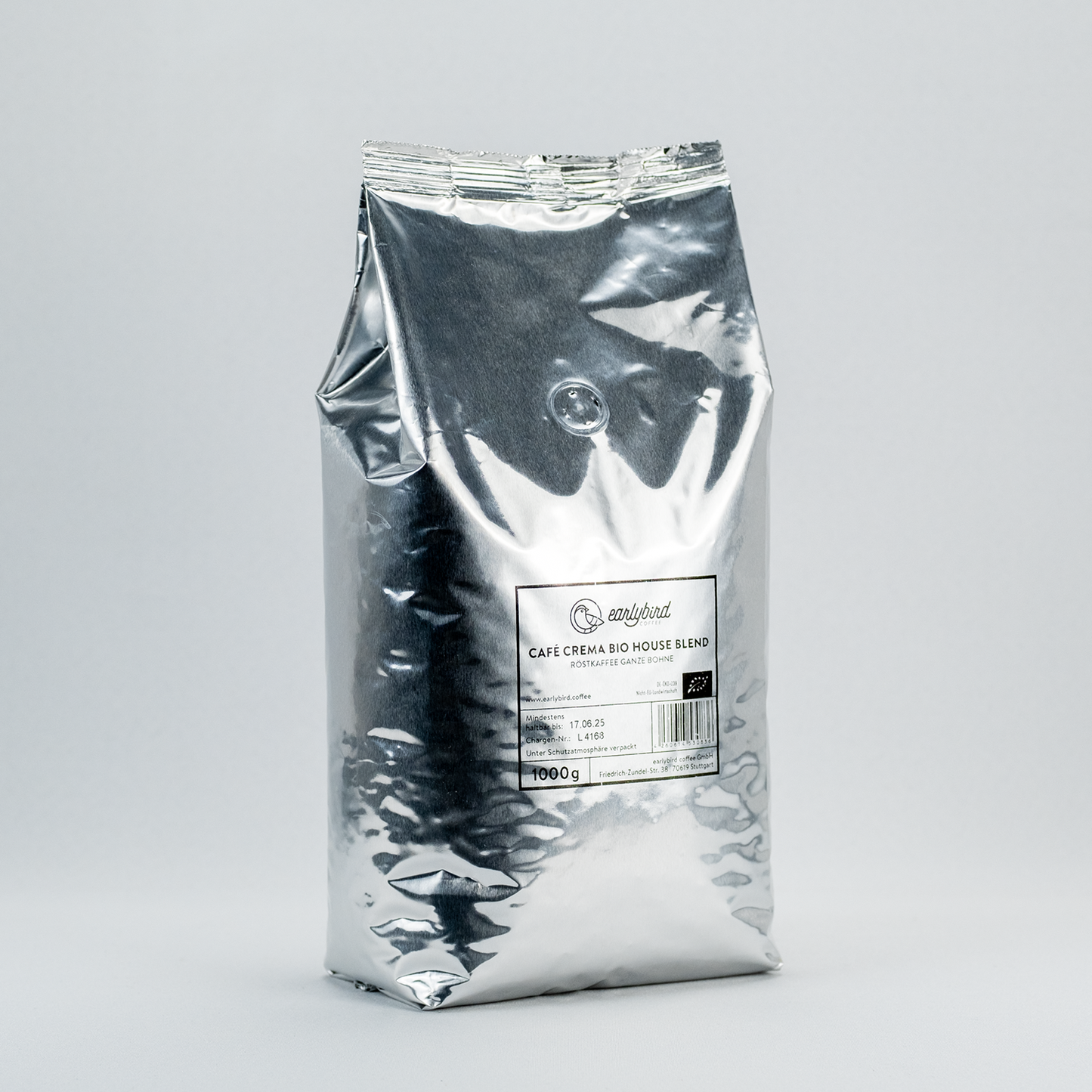 Bio Cafe Crema House Blend 1000 Gramm