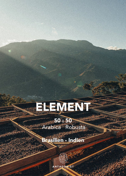 Espresso Blend Element: Der Kräftige - Erdnuss - Zartbitter - Dunkler Honig