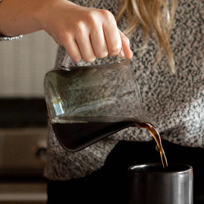 Fellow Kanne Mighty Small Glass Carafe - Smoke Grey, 500ml