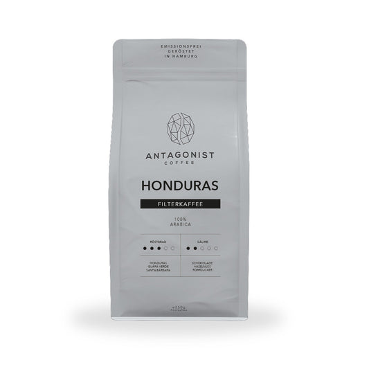 Filterkaffee Honduras - Ausgewogen, Schokolade - Haselnuss - Rohrzucker&nbsp;