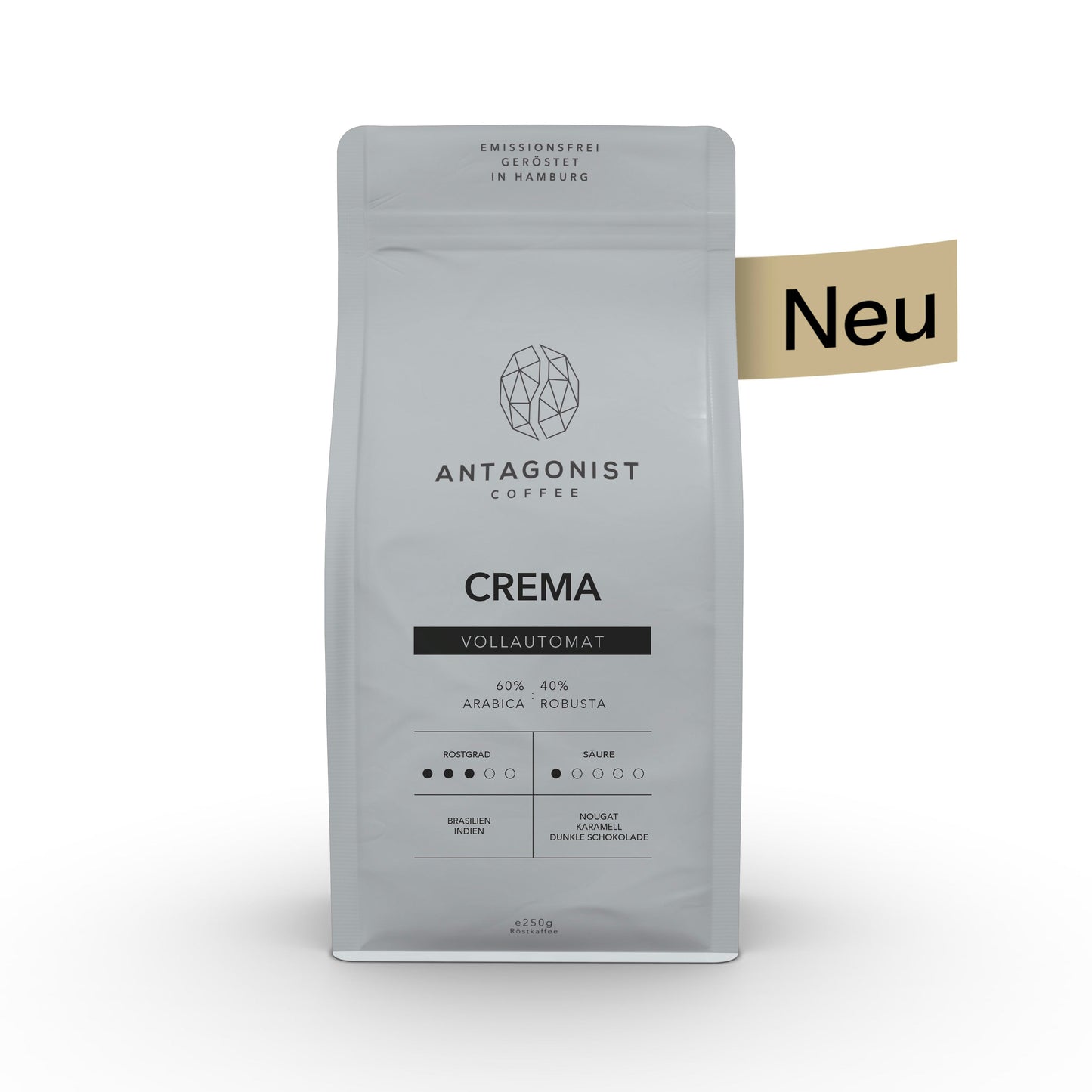 Crema - Allrounder für den Vollautomaten, Espresso, Cappuccino oder klassisch als Crema