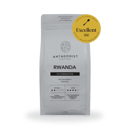 Filterkaffee Rwanda - ausbalanciert und Fruchtig