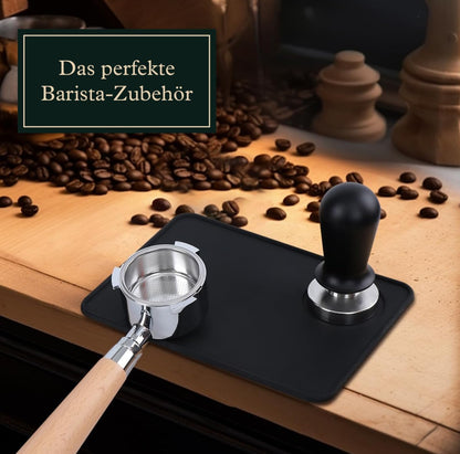 Tampermatte aus Silikon - Silikonunterlage für Siebträger - perfektes Barista Zubehör