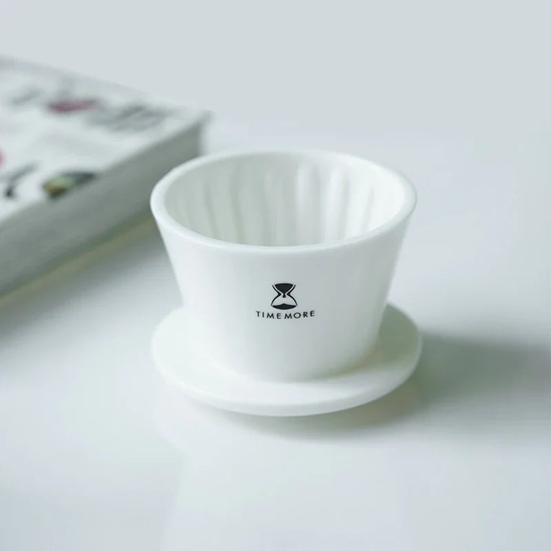 Timemore B75 Ceramic Dripper weiß