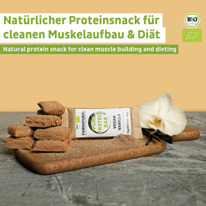 Bio Proteinriegel Vegan Vanille ohne Soja