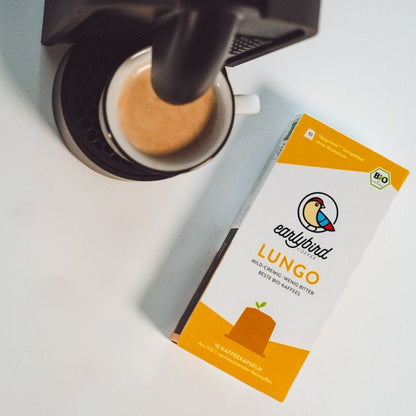 earlybird coffee Bio Kaffeekapseln Probierpaket - 3x3 Packungen