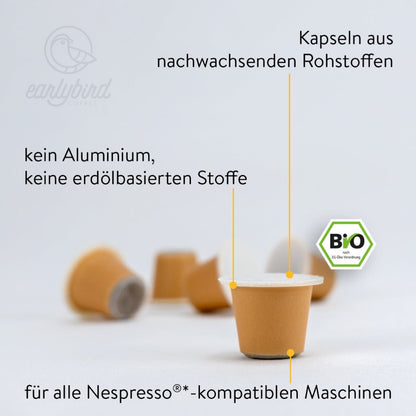 earlybird coffee Bio Lungo Kaffeekapseln