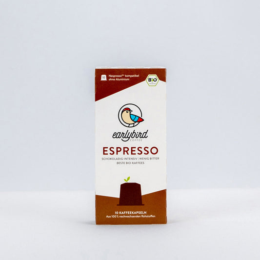 earlybird coffee Bio Espresso Kaffeekapseln