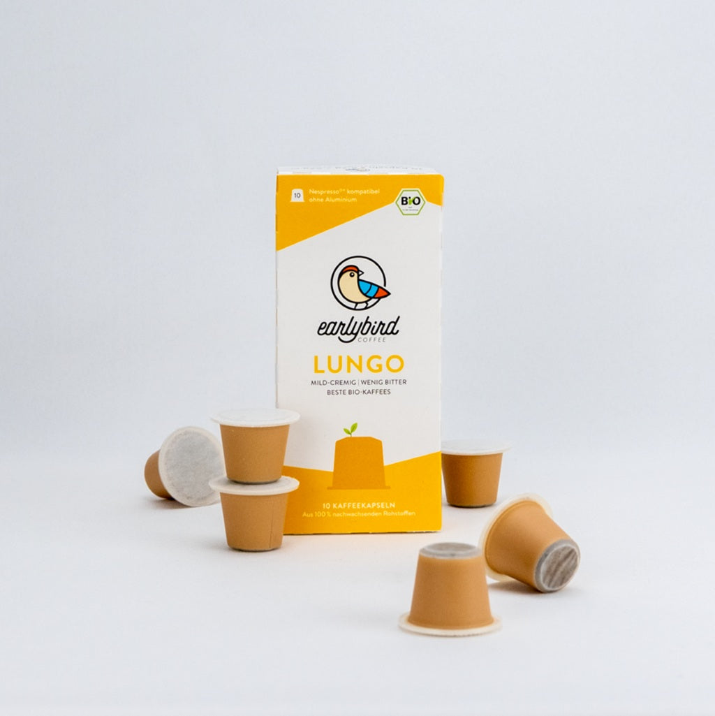 earlybird coffee Bio Lungo Kaffeekapseln